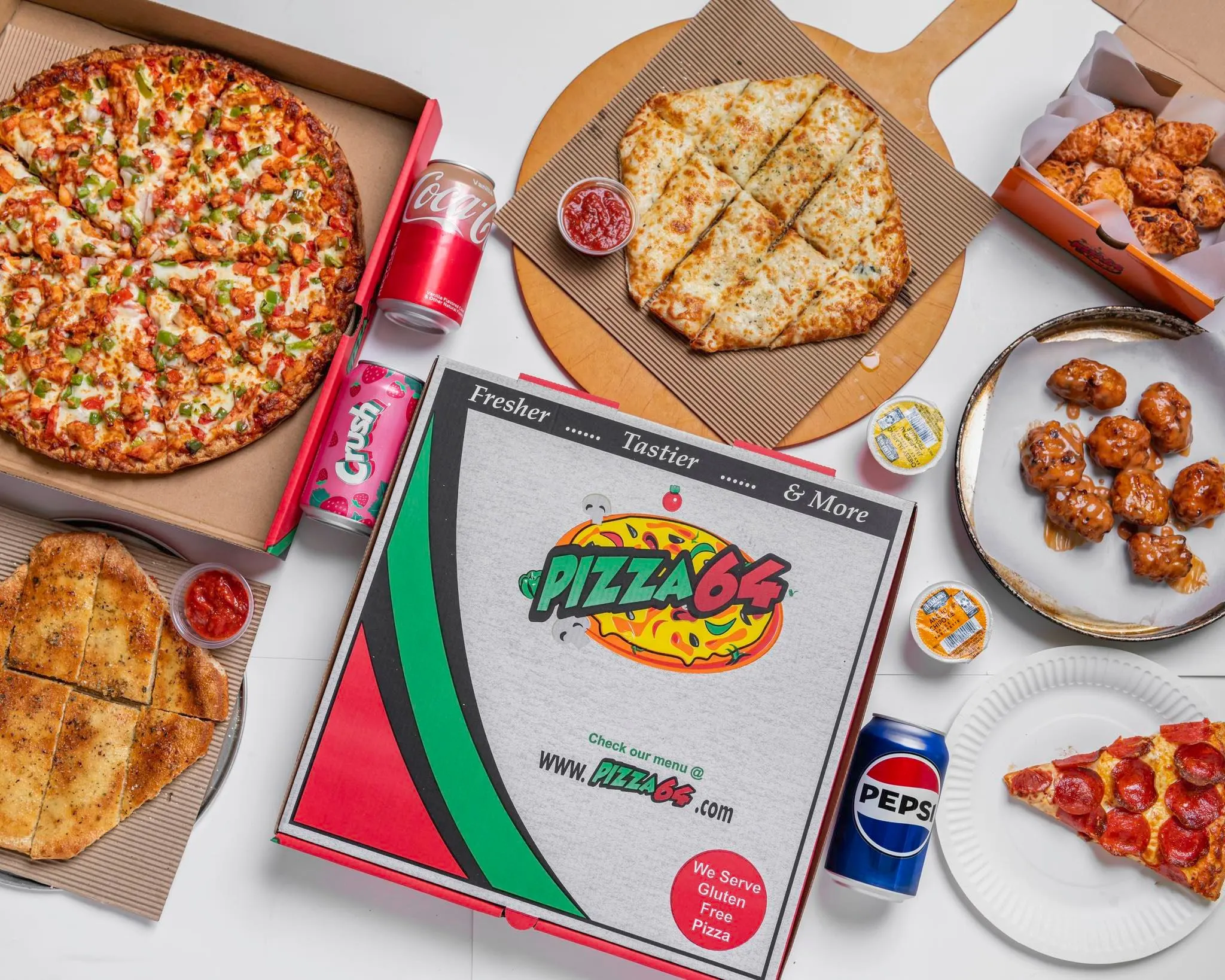 Best pizza restaurant in Edmonton Chappelle - Pizza64 offers fresh pizza with quality ingredients