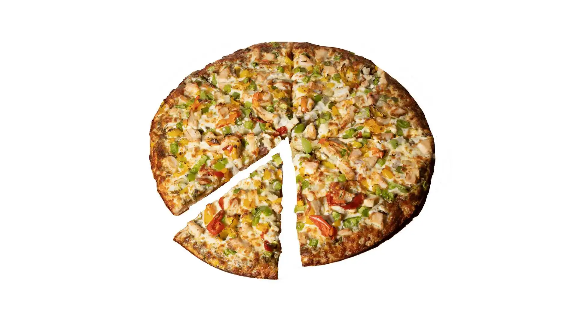 Delicious Pesto Chicken Pizza at Pizza64 Edmonton